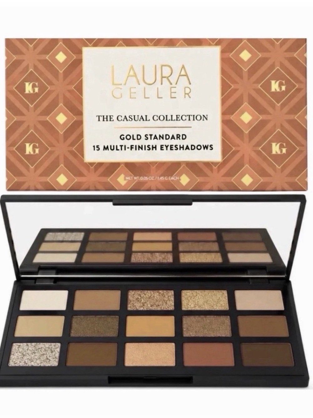 Laura Geller The Casual Collection~Gold Standard 15.05Oz. Eyeshadow Palette ~NIB
